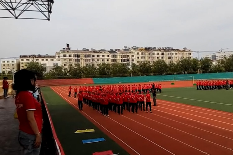 葫蘆島百大集團(tuán)軍訓(xùn)